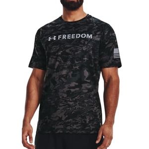 Under Armour USA Freedom Tech Dark Camo Shirt MENS 2XL NEW FAST SHIP